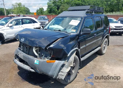 2002 Nissan Xterra Se z USA, uszkodzony, nr VIN 5N1ED28Y82C600908